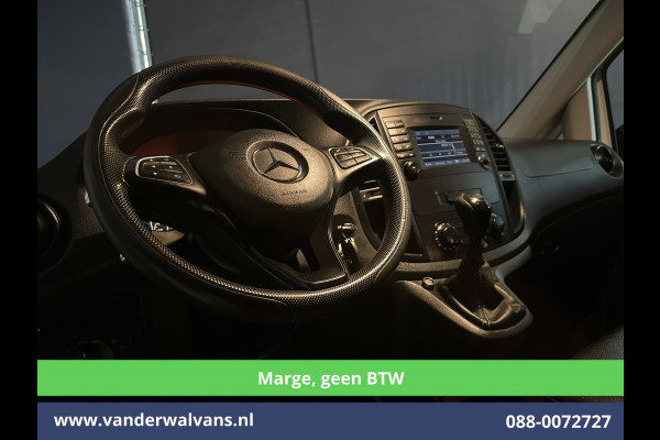 Mercedes-Benz Vito 111 CDI 115pk **MARGE, geen BTW** L3H1 Euro6 Airco | Camera | Navigatie | Cruisecontrol Trekhaak, Leder, Parkeersensoren, Bijrijdersbank