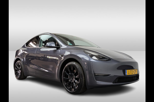 Tesla Model Y Long Range AWD 75 kWh / SoH 90,9% / Trekhaak / Autopilot / Panoramadak / Camera / 20'' / Keyless / Leder / Dodehoek / Navigatie / Stoelverwarming