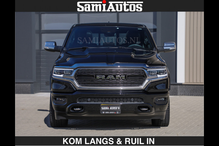 Dodge Ram LIMITED | 5.7 V8 402 PK | BOM VOL | €39950,- excl | FIFTH WHEEL KOPPELING | LUCHTVERING | PANORAMADAK | ADAPTIEVE CRUISE | 360 C CREW CAB 5 PERSOONS | DUBBELE CABINE | DC | Fifth wheel koppeling !!