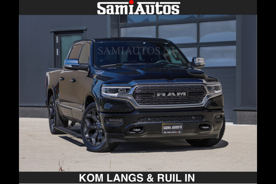 Dodge Ram LIMITED | 5.7 V8 402 PK | BOM VOL | €39950,- excl | FIFTH WHEEL KOPPELING | LUCHTVERING | PANORAMADAK | ADAPTIEVE CRUISE | 360 C CREW CAB 5 PERSOONS | DUBBELE CABINE | DC | Fifth wheel koppeling !!