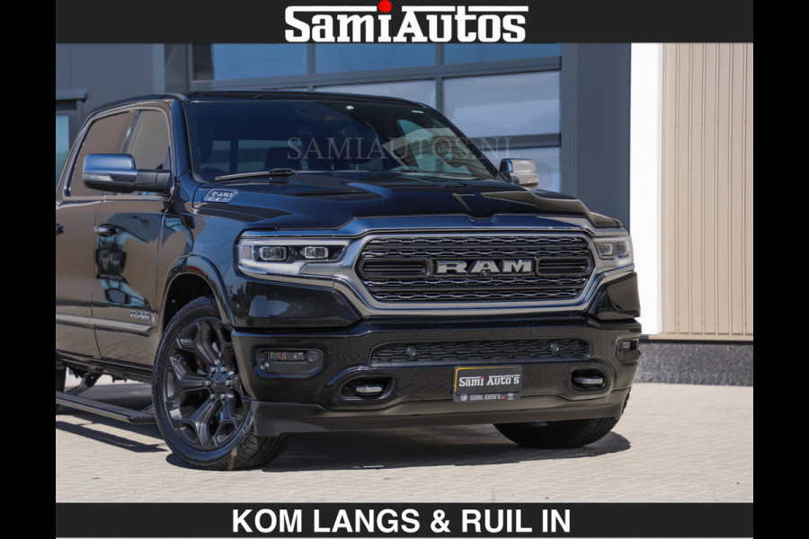Dodge Ram LIMITED | 5.7 V8 402 PK | BOM VOL | €39950,- excl | FIFTH WHEEL KOPPELING | LUCHTVERING | PANORAMADAK | ADAPTIEVE CRUISE | 360 C CREW CAB 5 PERSOONS | DUBBELE CABINE | DC | Fifth wheel koppeling !!