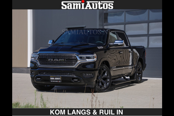 Dodge Ram LIMITED | 5.7 V8 402 PK | BOM VOL | €39950,- excl | FIFTH WHEEL KOPPELING | LUCHTVERING | PANORAMADAK | ADAPTIEVE CRUISE | 360 C CREW CAB 5 PERSOONS | DUBBELE CABINE | DC | Fifth wheel koppeling !!