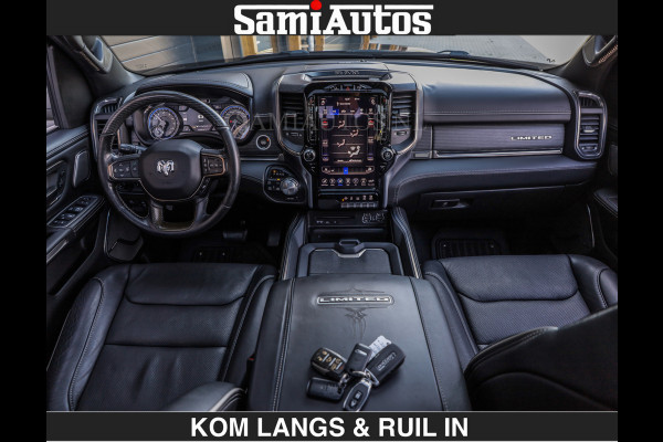 Dodge Ram LIMITED | 5.7 V8 402 PK | BOM VOL | €39950,- excl | FIFTH WHEEL KOPPELING | LUCHTVERING | PANORAMADAK | ADAPTIEVE CRUISE | 360 C CREW CAB 5 PERSOONS | DUBBELE CABINE | DC | Fifth wheel koppeling !!