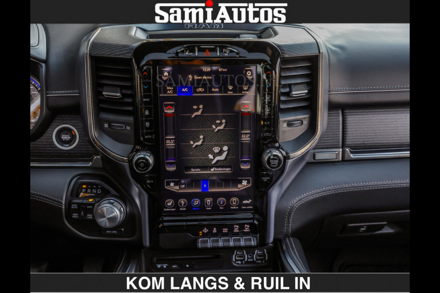 Dodge Ram LIMITED | 5.7 V8 402 PK | BOM VOL | €39950,- excl | FIFTH WHEEL KOPPELING | LUCHTVERING | PANORAMADAK | ADAPTIEVE CRUISE | 360 C CREW CAB 5 PERSOONS | DUBBELE CABINE | DC | Fifth wheel koppeling !!