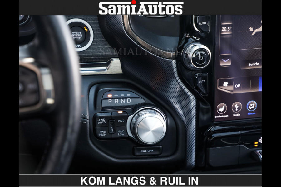 Dodge Ram LIMITED | 5.7 V8 402 PK | BOM VOL | €39950,- excl | FIFTH WHEEL KOPPELING | LUCHTVERING | PANORAMADAK | ADAPTIEVE CRUISE | 360 C CREW CAB 5 PERSOONS | DUBBELE CABINE | DC | Fifth wheel koppeling !!