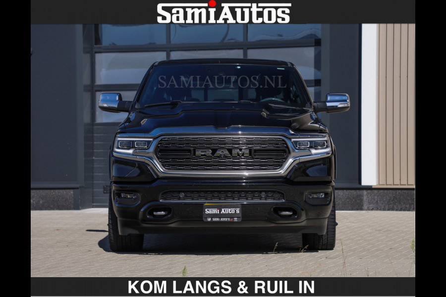 Dodge Ram LIMITED | 5.7 V8 402 PK | BOM VOL | €39950,- excl | FIFTH WHEEL KOPPELING | LUCHTVERING | PANORAMADAK | ADAPTIEVE CRUISE | 360 C CREW CAB 5 PERSOONS | DUBBELE CABINE | DC | Fifth wheel koppeling !!
