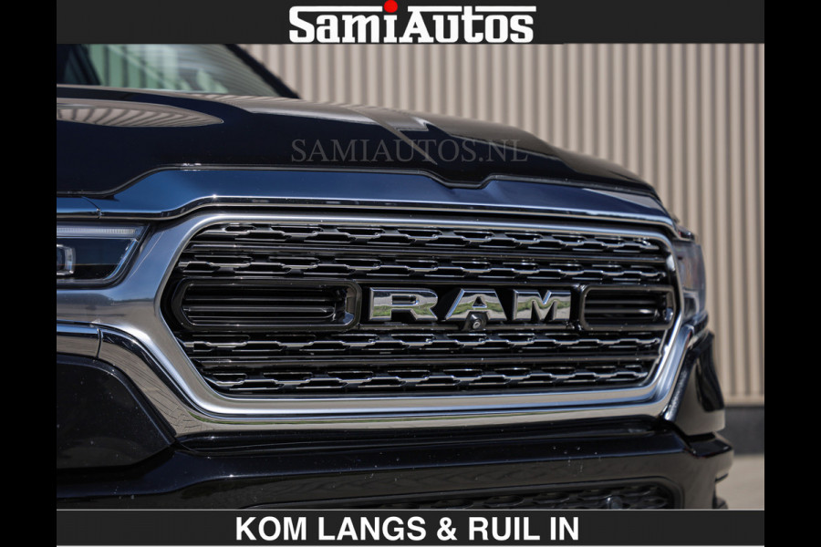 Dodge Ram LIMITED | 5.7 V8 402 PK | BOM VOL | €39950,- excl | FIFTH WHEEL KOPPELING | LUCHTVERING | PANORAMADAK | ADAPTIEVE CRUISE | 360 C CREW CAB 5 PERSOONS | DUBBELE CABINE | DC | Fifth wheel koppeling !!