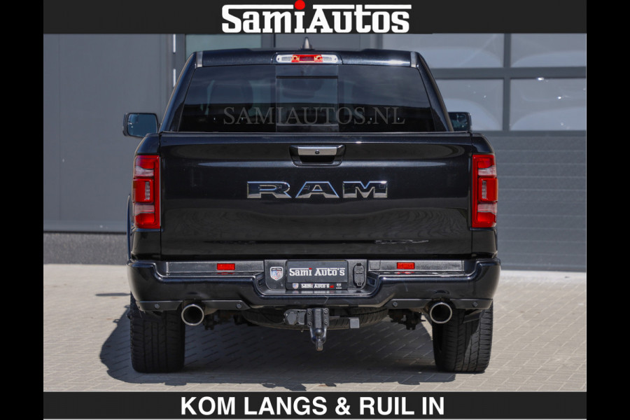Dodge Ram LIMITED | 5.7 V8 402 PK | BOM VOL | €39950,- excl | FIFTH WHEEL KOPPELING | LUCHTVERING | PANORAMADAK | ADAPTIEVE CRUISE | 360 C CREW CAB 5 PERSOONS | DUBBELE CABINE | DC | Fifth wheel koppeling !!