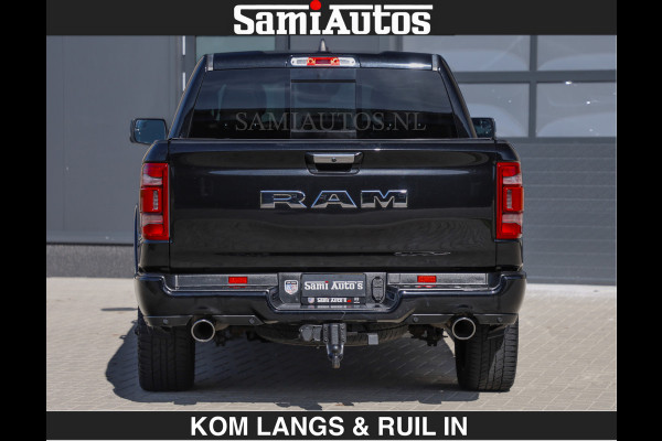 Dodge Ram LIMITED | 5.7 V8 402 PK | BOM VOL | €39950,- excl | FIFTH WHEEL KOPPELING | LUCHTVERING | PANORAMADAK | ADAPTIEVE CRUISE | 360 C CREW CAB 5 PERSOONS | DUBBELE CABINE | DC | Fifth wheel koppeling !!