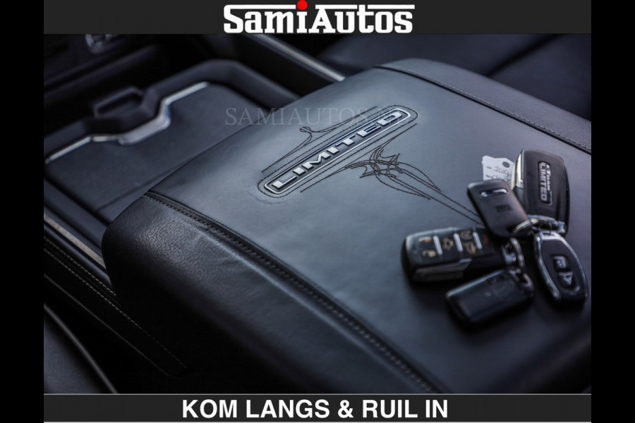 Dodge Ram LIMITED | 5.7 V8 402 PK | BOM VOL | €39950,- excl | FIFTH WHEEL KOPPELING | LUCHTVERING | PANORAMADAK | ADAPTIEVE CRUISE | 360 C CREW CAB 5 PERSOONS | DUBBELE CABINE | DC | Fifth wheel koppeling !!