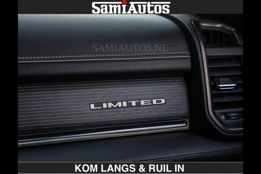 Dodge Ram LIMITED | 5.7 V8 402 PK | BOM VOL | €39950,- excl | FIFTH WHEEL KOPPELING | LUCHTVERING | PANORAMADAK | ADAPTIEVE CRUISE | 360 C CREW CAB 5 PERSOONS | DUBBELE CABINE | DC | Fifth wheel koppeling !!