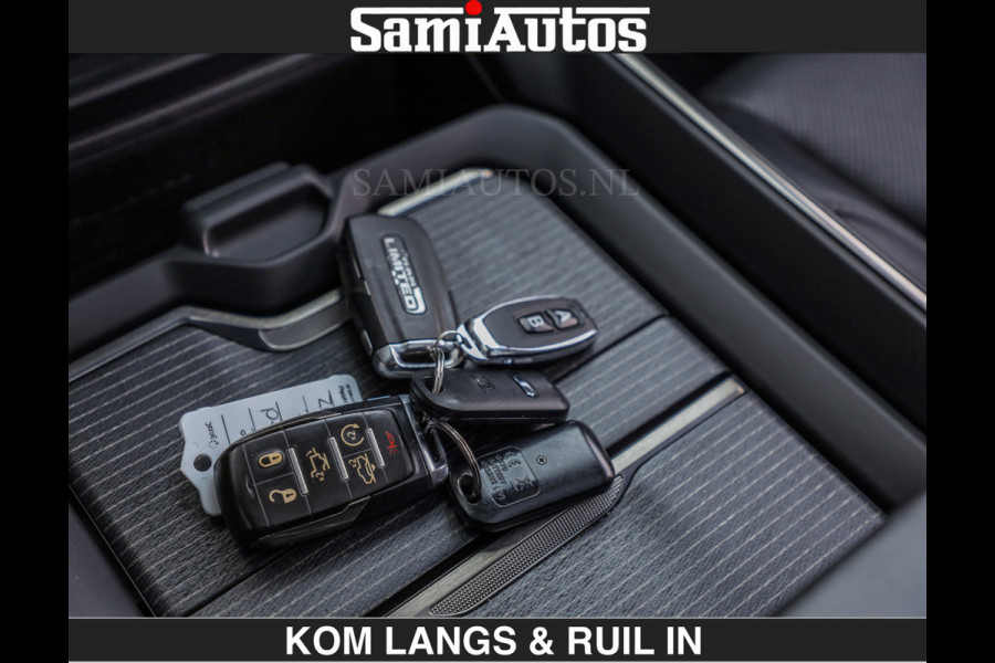 Dodge Ram LIMITED | 5.7 V8 402 PK | BOM VOL | €39950,- excl | FIFTH WHEEL KOPPELING | LUCHTVERING | PANORAMADAK | ADAPTIEVE CRUISE | 360 C CREW CAB 5 PERSOONS | DUBBELE CABINE | DC | Fifth wheel koppeling !!