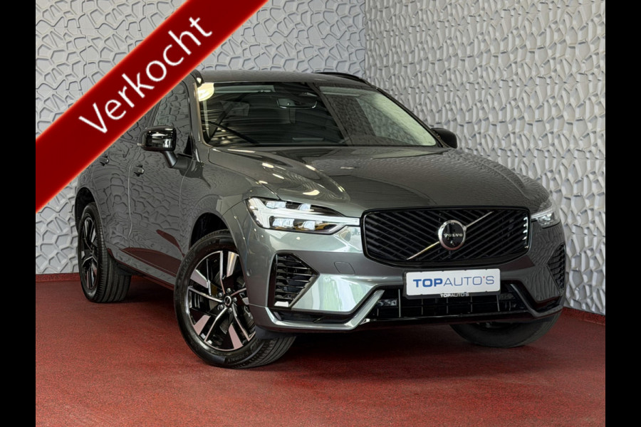Volvo XC60 2.0 T8 455PK AWD PLUS DARK NIEUWE AUTO HARMAN KARDON 360.CAM STOEL/STUUR VERW LEER