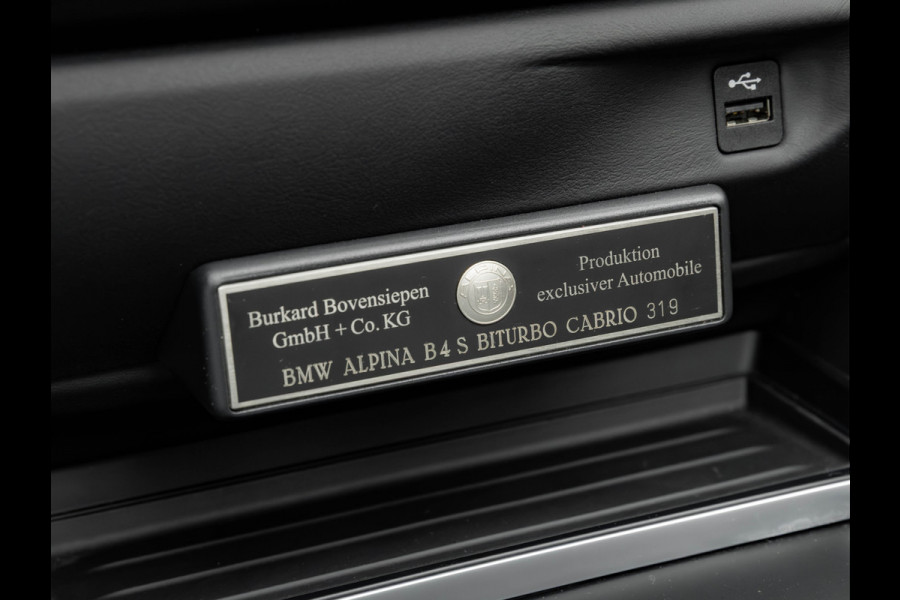 Alpina B4 S Bi-Turbo Cabrio - Volleder - Schmiederäder - NL-Auto - 38.233km!