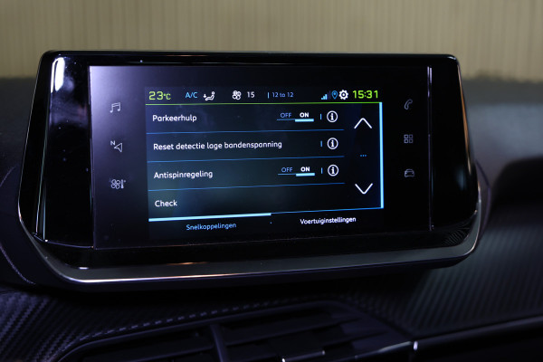 Peugeot e-208 EV Blue Lease Allure 50 kWh AVM CARPLAY VIRTUAL KEYLESS CLIMA CAMERA CRUISE PARK ASS BT"21