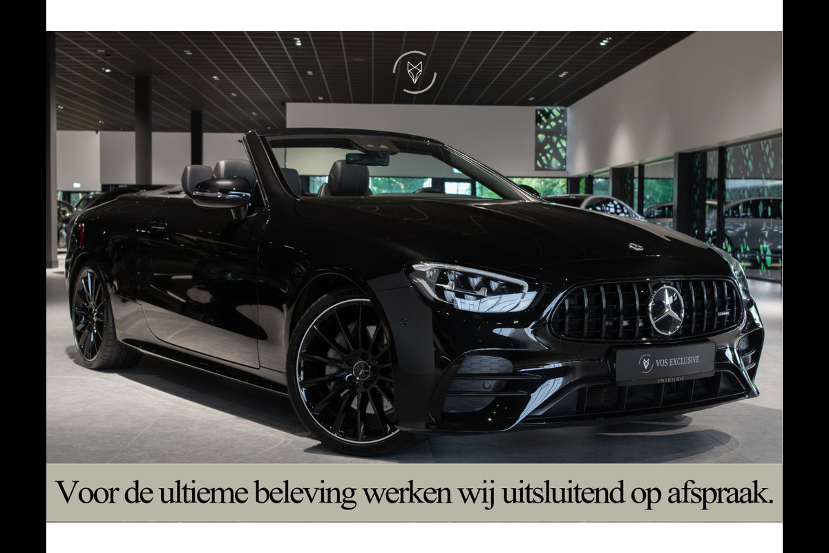 Mercedes-Benz E-Klasse Cabriolet 200 AMG 53 styling|Night|20"|Facelift|Widescreen|Airscarf|Camera|LED|Sfeerverlichting