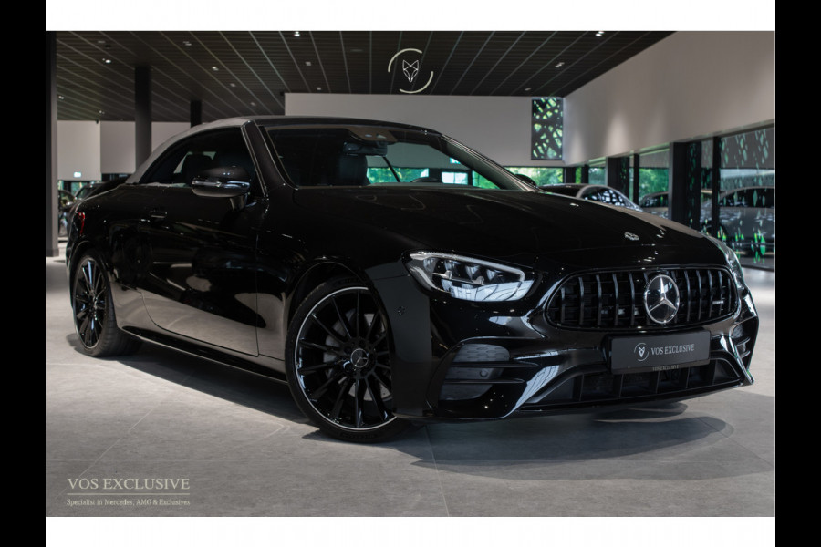 Mercedes-Benz E-Klasse Cabriolet 200 AMG 53 styling|Night|20"|Facelift|Widescreen|Airscarf|Camera|LED|Sfeerverlichting