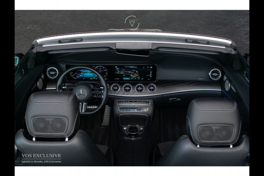 Mercedes-Benz E-Klasse Cabriolet 200 AMG 53 styling|Night|20"|Facelift|Widescreen|Airscarf|Camera|LED|Sfeerverlichting