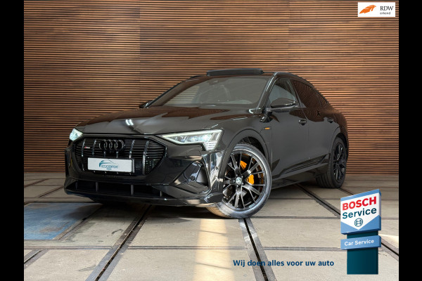 Audi e-tron Sportback 55 quattro S-line Black Edition 407pk | Vol!| Pano | Luchtvering | Trekaak | B&O | HuD | Matrix Led | 360