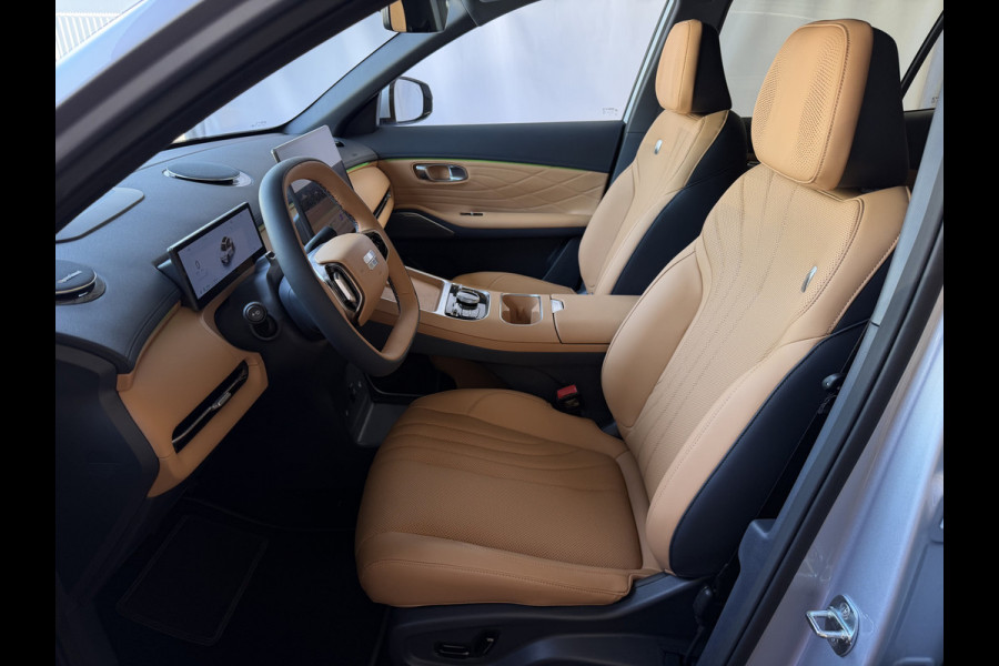 GEELY Starray EM-i 1.5 MAX+ PHEV LONG RANGE BRUIN LEER 29,8 KWH | 136km WLTP | PANORAMADAK | MASSAGE /STOEL/VERW/KOELING Geely Wijchen