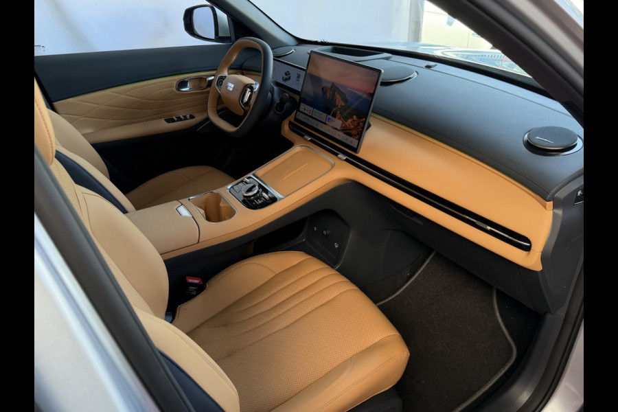 GEELY Starray EM-i 1.5 MAX+ PHEV LONG RANGE BRUIN LEER 29,8 KWH | 136km WLTP | PANORAMADAK | MASSAGE /STOEL/VERW/KOELING Geely Wijchen