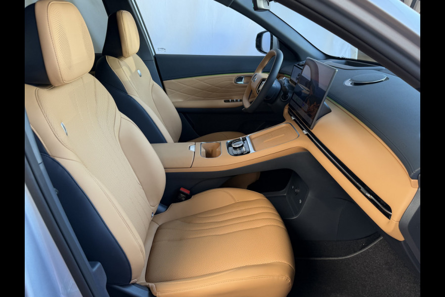 GEELY Starray EM-i 1.5 MAX+ PHEV LONG RANGE BRUIN LEER 29,8 KWH | 136km WLTP | PANORAMADAK | MASSAGE /STOEL/VERW/KOELING Geely Wijchen