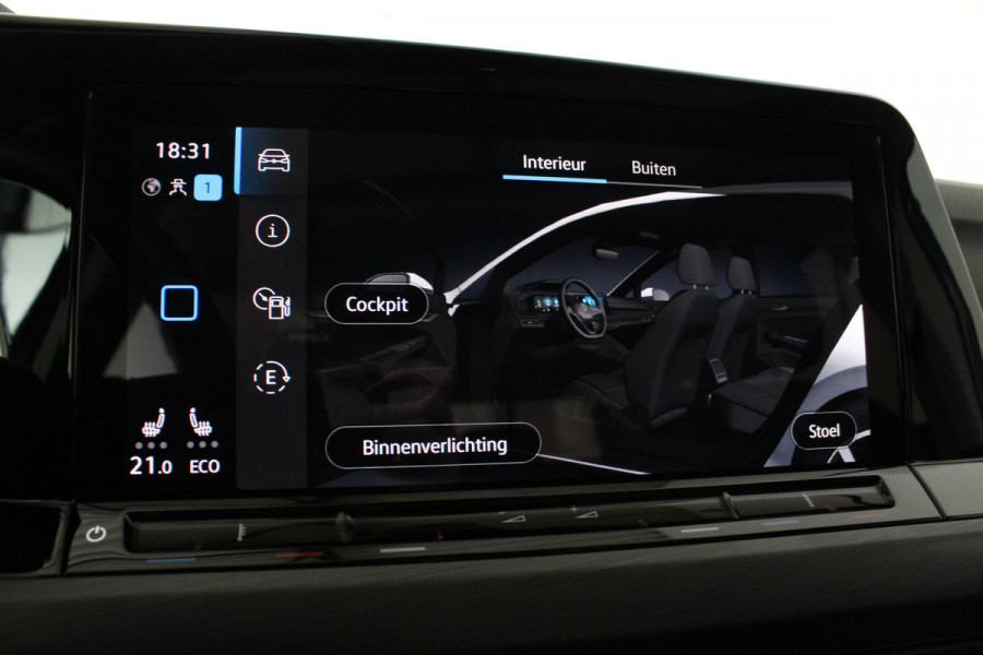 Volkswagen Golf 1.4 eHybrid > Pano.schuifdak/Moonstone Grey/Memory/17 inch