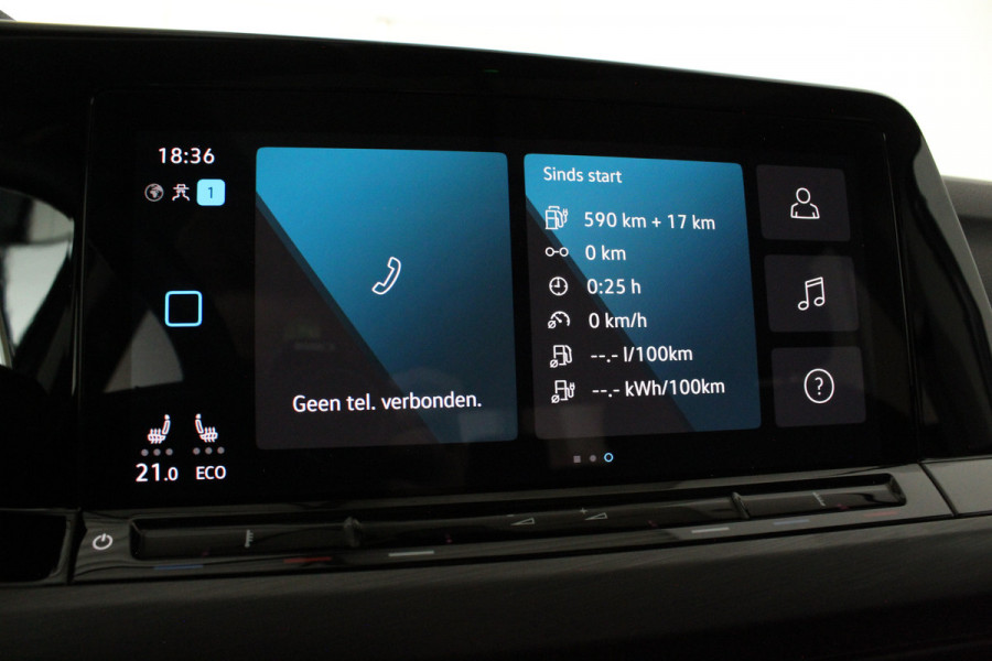 Volkswagen Golf 1.4 eHybrid > Pano.schuifdak/Moonstone Grey/Memory/17 inch