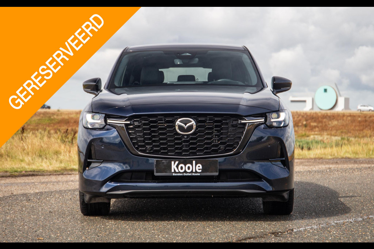 Mazda CX-60 2.5 e-SkyActiv PHEV Homura Plus 360 CAMERA / PANORAMA DAK / TREKHAAK / CARPLAY / DEALER AUTO / LEER