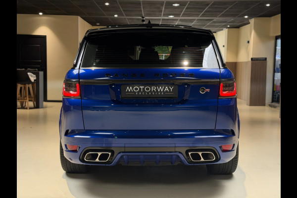 Land Rover Range Rover Sport 5.0 V8 SC SVR|pano|360|Merdian|HUD|Alcantara hemel|Carbon|Stoelverkoeling|Maxton|