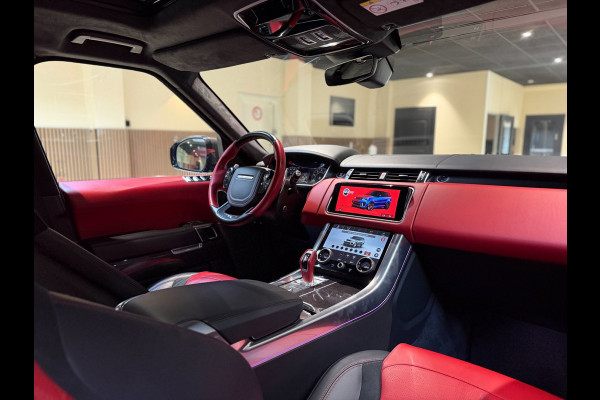Land Rover Range Rover Sport 5.0 V8 SC SVR|pano|360|Merdian|HUD|Alcantara hemel|Carbon|Stoelverkoeling|Maxton|