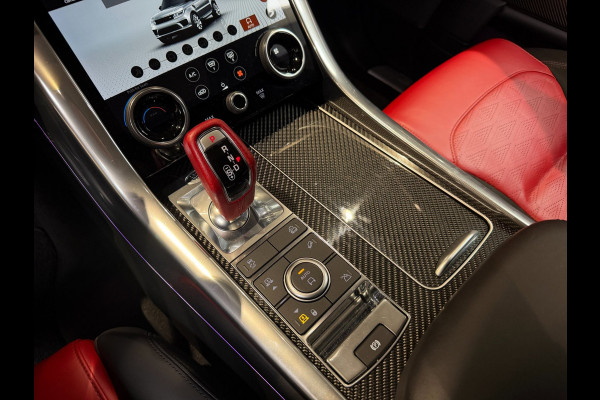Land Rover Range Rover Sport 5.0 V8 SC SVR|pano|360|Merdian|HUD|Alcantara hemel|Carbon|Stoelverkoeling|Maxton|