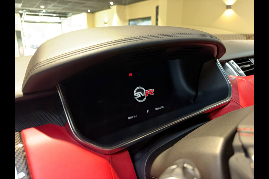 Land Rover Range Rover Sport 5.0 V8 SC SVR|pano|360|Merdian|HUD|Alcantara hemel|Carbon|Stoelverkoeling|Maxton|