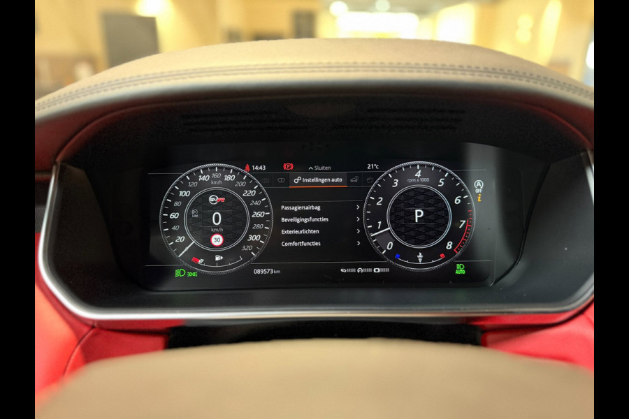 Land Rover Range Rover Sport 5.0 V8 SC SVR|pano|360|Merdian|HUD|Alcantara hemel|Carbon|Stoelverkoeling|Maxton|