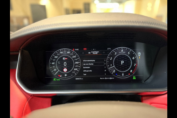 Land Rover Range Rover Sport 5.0 V8 SC SVR|pano|360|Merdian|HUD|Alcantara hemel|Carbon|Stoelverkoeling|Maxton|
