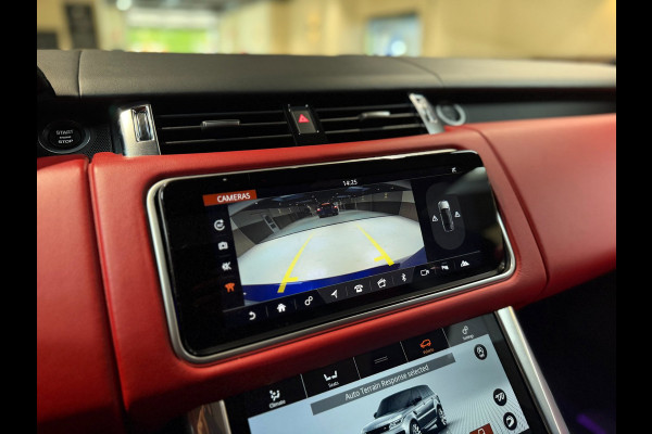 Land Rover Range Rover Sport 5.0 V8 SC SVR|pano|360|Merdian|HUD|Alcantara hemel|Carbon|Stoelverkoeling|Maxton|