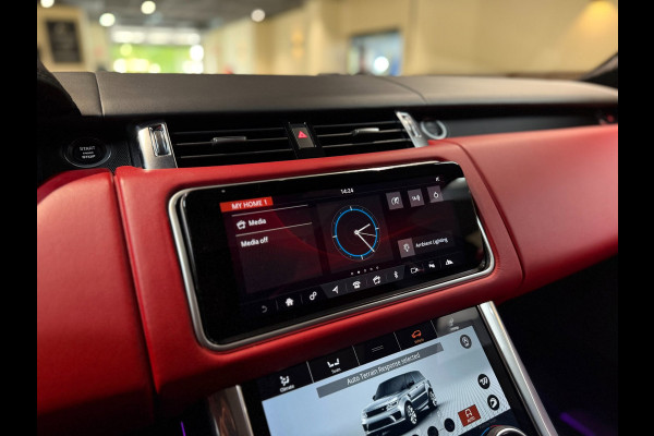Land Rover Range Rover Sport 5.0 V8 SC SVR|pano|360|Merdian|HUD|Alcantara hemel|Carbon|Stoelverkoeling|Maxton|
