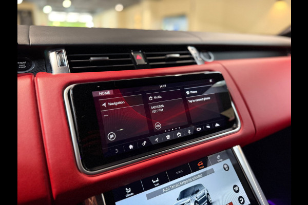 Land Rover Range Rover Sport 5.0 V8 SC SVR|pano|360|Merdian|HUD|Alcantara hemel|Carbon|Stoelverkoeling|Maxton|
