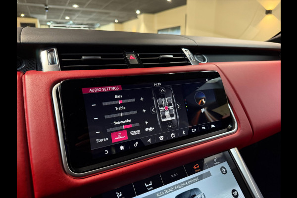 Land Rover Range Rover Sport 5.0 V8 SC SVR|pano|360|Merdian|HUD|Alcantara hemel|Carbon|Stoelverkoeling|Maxton|