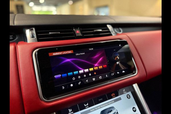 Land Rover Range Rover Sport 5.0 V8 SC SVR|pano|360|Merdian|HUD|Alcantara hemel|Carbon|Stoelverkoeling|Maxton|