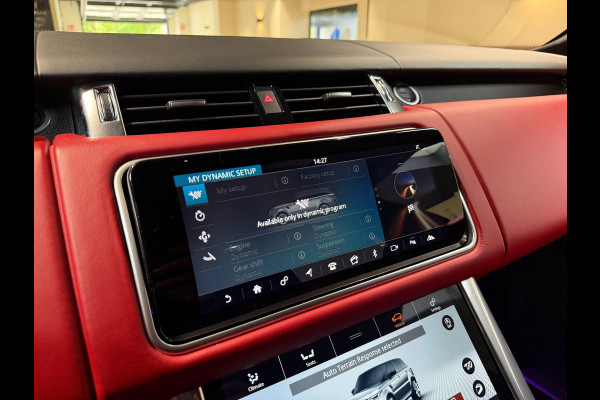 Land Rover Range Rover Sport 5.0 V8 SC SVR|pano|360|Merdian|HUD|Alcantara hemel|Carbon|Stoelverkoeling|Maxton|