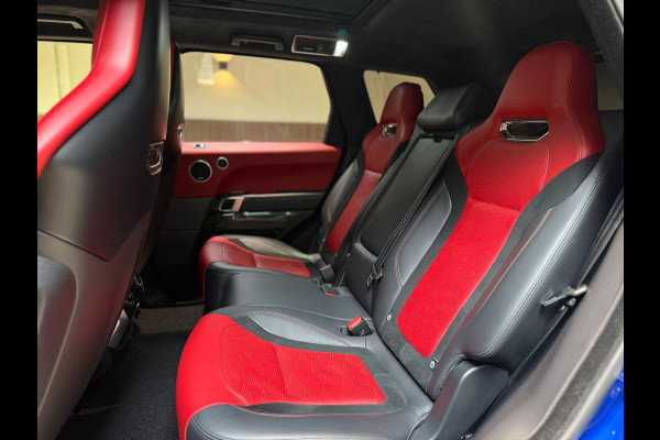 Land Rover Range Rover Sport 5.0 V8 SC SVR|pano|360|Merdian|HUD|Alcantara hemel|Carbon|Stoelverkoeling|Maxton|