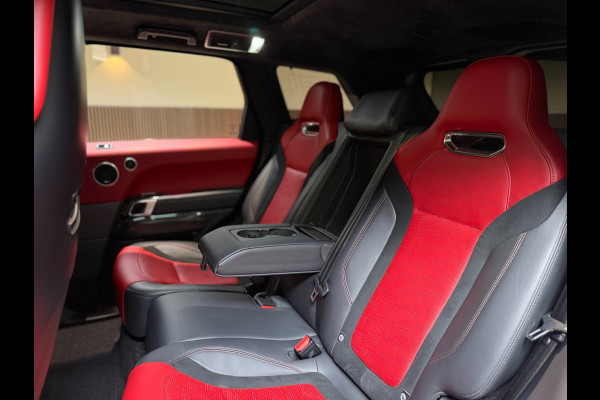 Land Rover Range Rover Sport 5.0 V8 SC SVR|pano|360|Merdian|HUD|Alcantara hemel|Carbon|Stoelverkoeling|Maxton|