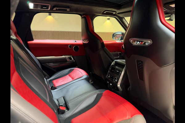 Land Rover Range Rover Sport 5.0 V8 SC SVR|pano|360|Merdian|HUD|Alcantara hemel|Carbon|Stoelverkoeling|Maxton|