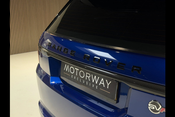 Land Rover Range Rover Sport 5.0 V8 SC SVR|pano|360|Merdian|HUD|Alcantara hemel|Carbon|Stoelverkoeling|Maxton|