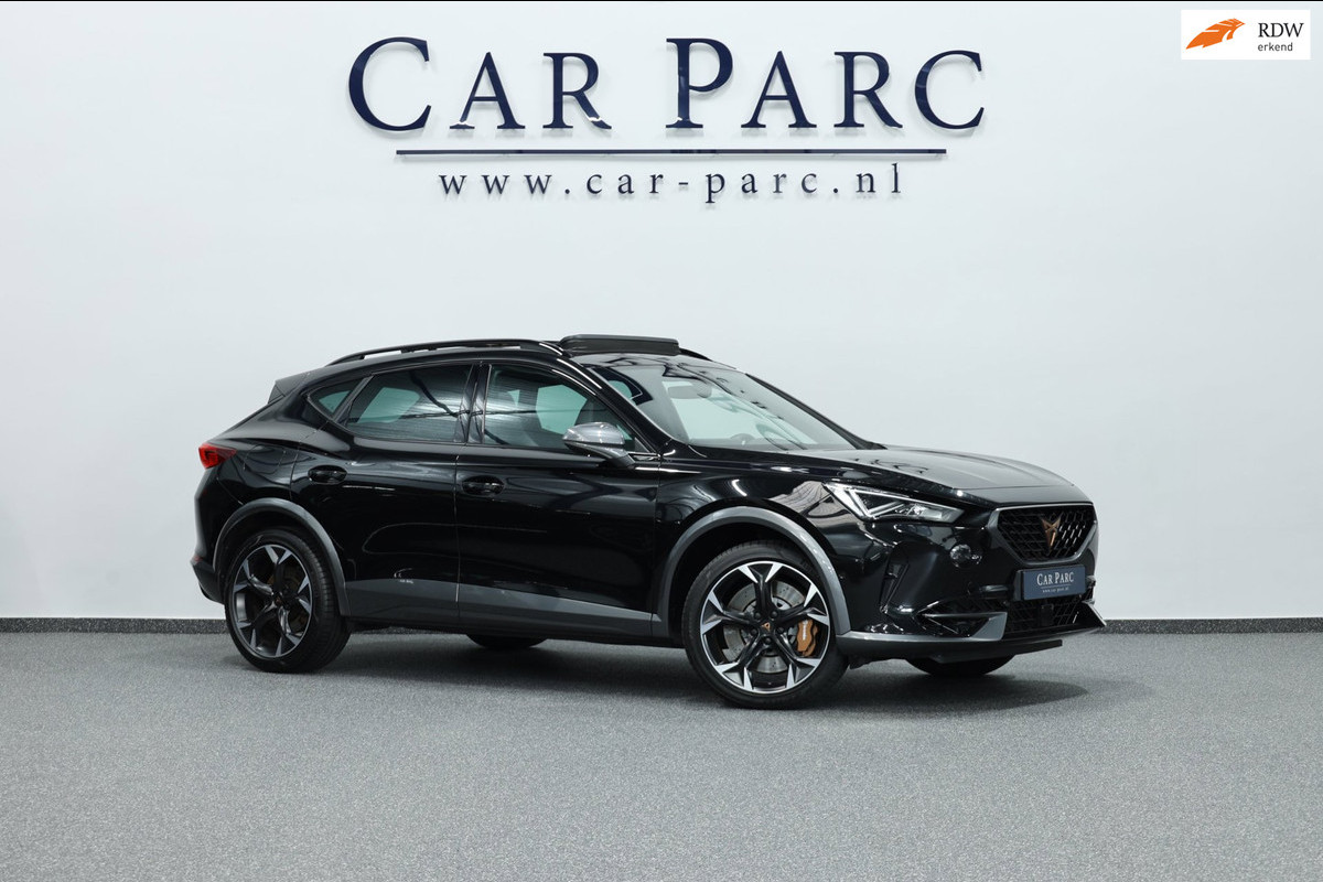 CUPRA Formentor 2.0 TSI 4DRIVE 310+PK LED/VIRTUAL/SFEER/BEATS/PANO/HALF LEDER+S.VERWARMING+MEMORY/19"/CAM/ACC/ECC/12 MDN GARANTIE!