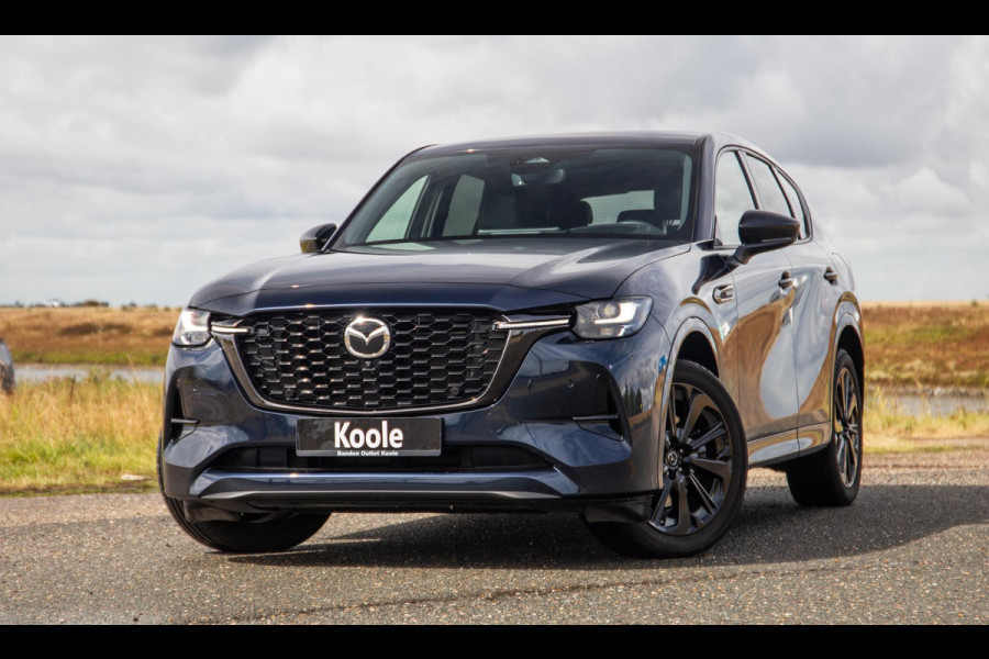 Mazda CX-60 2.5 e-SkyActiv PHEV Homura Plus 360 CAMERA / PANORAMA DAK / TREKHAAK / CARPLAY / DEALER AUTO / STOELKOELING