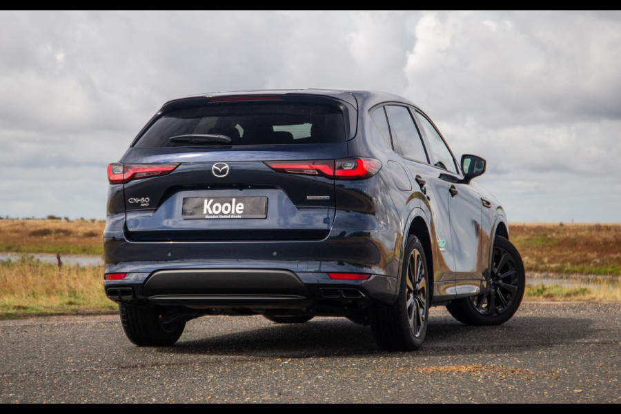 Mazda CX-60 2.5 e-SkyActiv PHEV Homura Plus 360 CAMERA / PANORAMA DAK / TREKHAAK / CARPLAY / DEALER AUTO / STOELKOELING