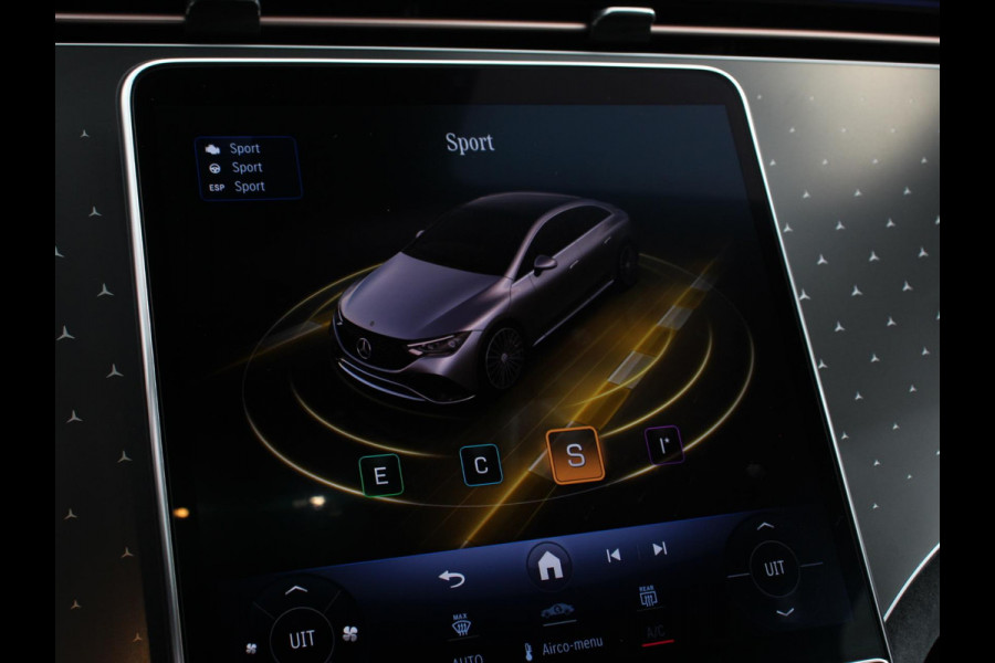 Mercedes-Benz EQE 350 AMG Line Edition Advanced Plus 292 kWh Climate control Adaptieve cruise control Parkeersensoren Achteruitrijcamera Sfeerverlichting Stoelverwarming Keyless LED Navigatie