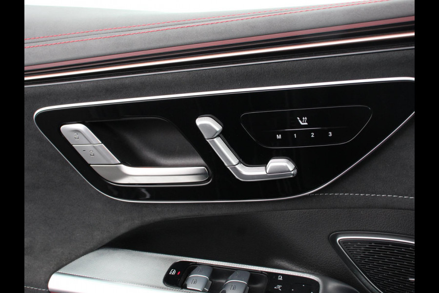 Mercedes-Benz EQE SUV 350 AMG Line Edition Advanced Plus 292 PK 4matic Climate control Adaptieve cruise control Parkeersensoren Achteruitrijcamera Sfeerverlichting Stoelverwarming Keyless LED Navigatie